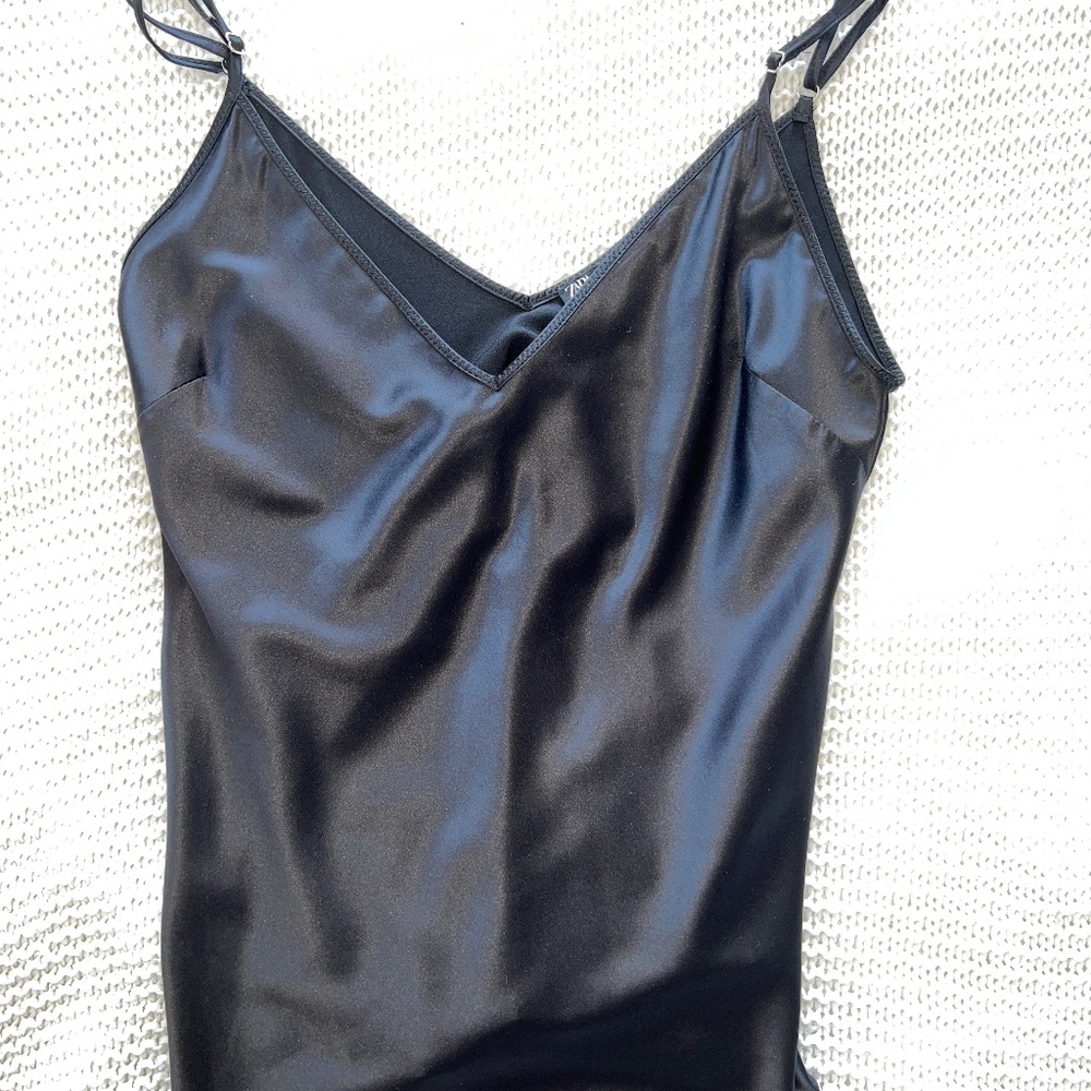 Satin top
